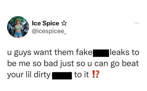 Ice Spice Twitter Leak Explained As Rapper Responds To Alleged Tape Ice Spice Twitter Leak Explained As Rapper Responds To Alleged Tape
